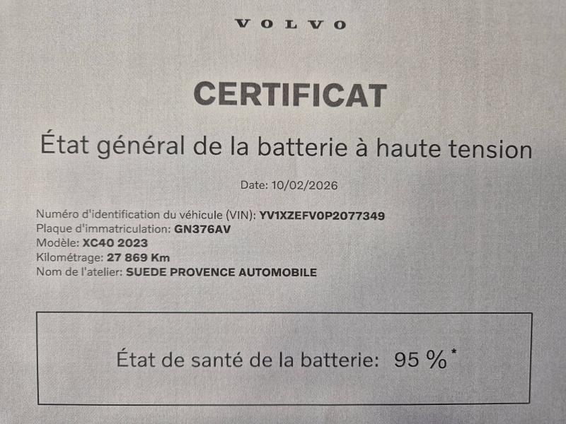 VOLVO XC40 d’occasion à vendre à AVIGNON chez SUÈDE PROVENCE AUTOMOBILES (Photo 10)